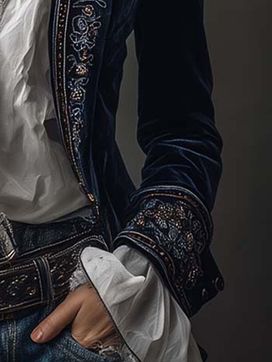 Anastasia | Veste Longue Brodée