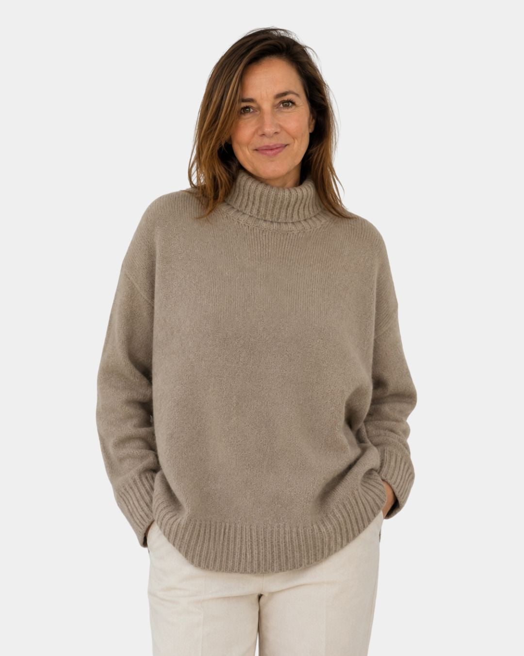 Irena | Pull Doux à Col Roulé
