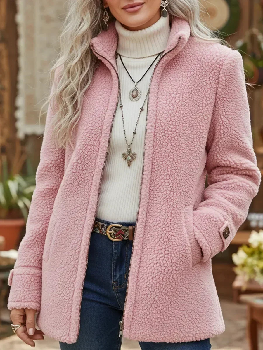 Judith | Veste Douillette Zippée à Col Montant