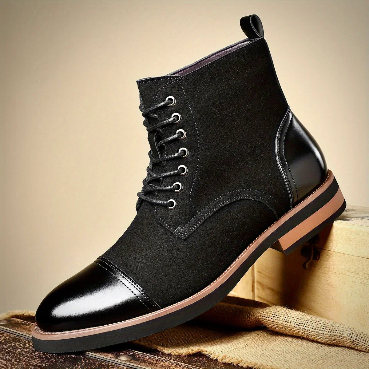 Oliver | Bottines Oxford en Cuir