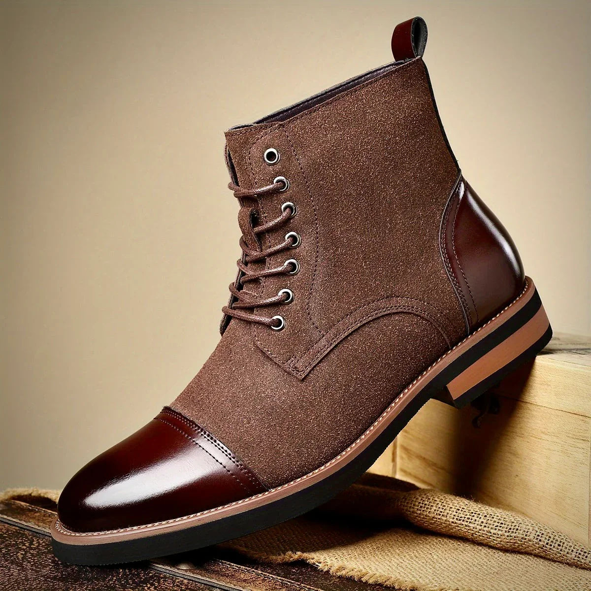 Oliver | Bottines Oxford en Cuir