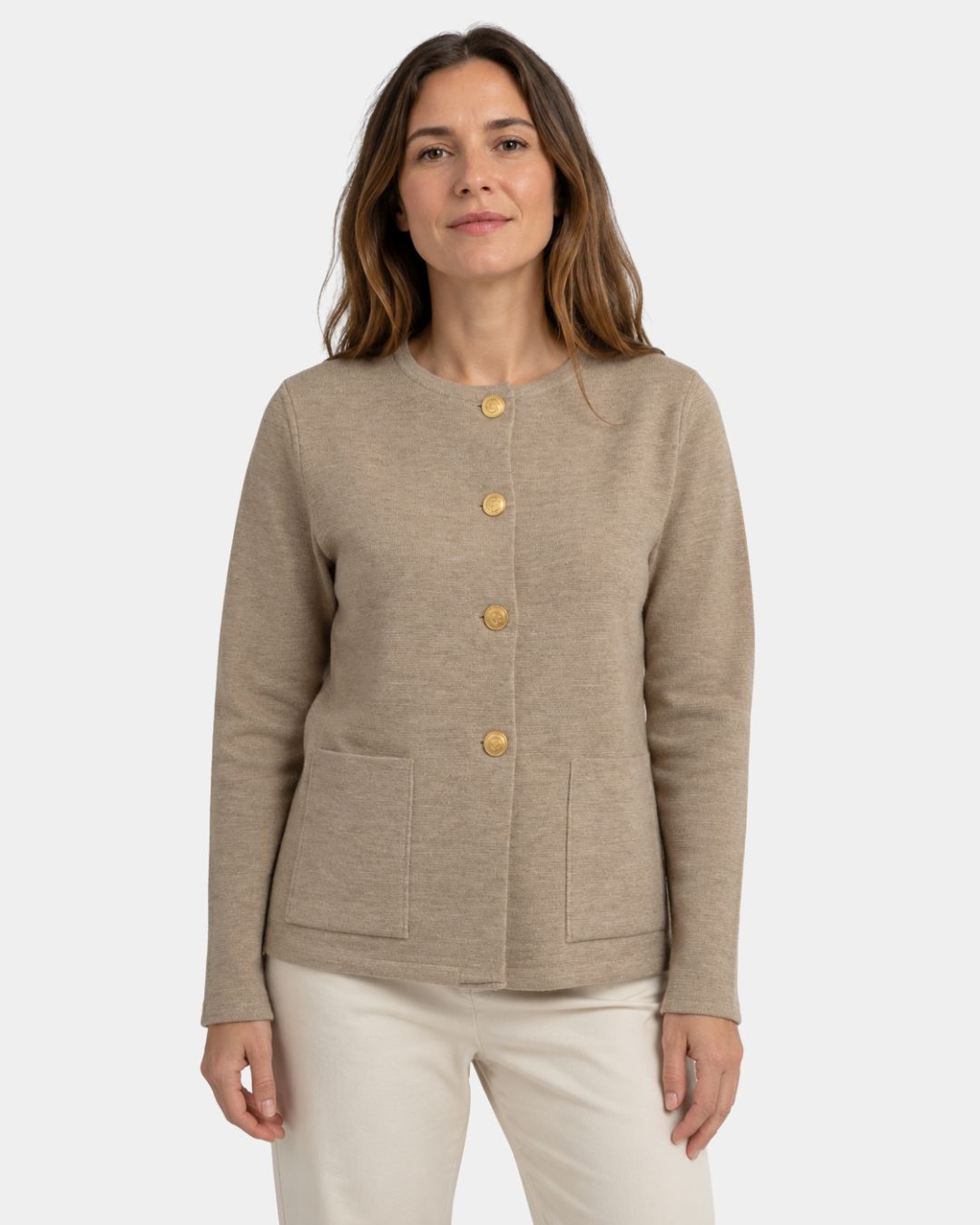 Anne | Cardigan en laine mérinos