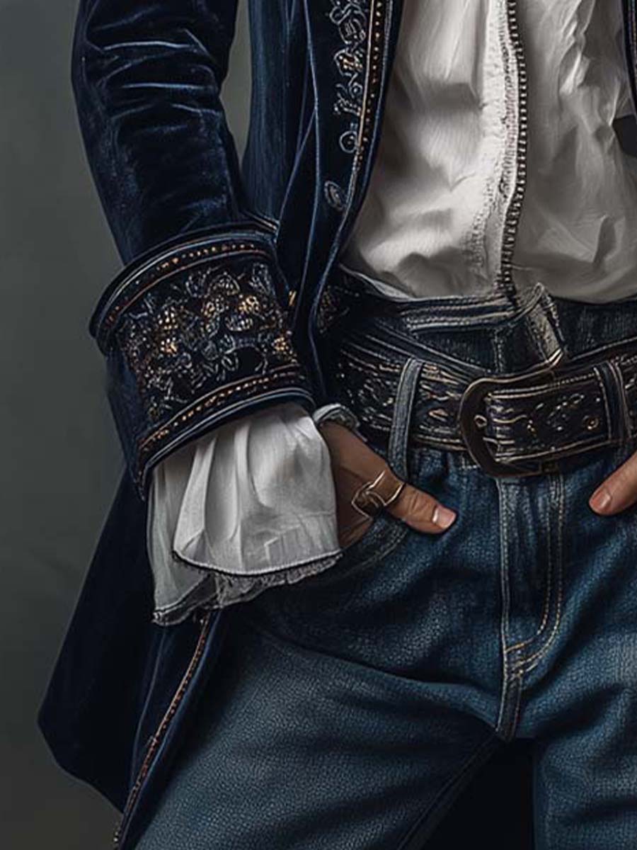Anastasia | Veste Longue Brodée