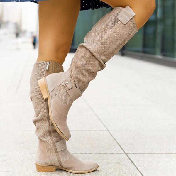 Apolline | Bottes Orthopédiques Hautes à Zip