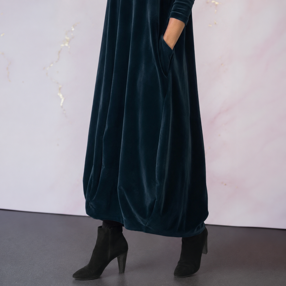 Eilene | Robe Maxi en Velours