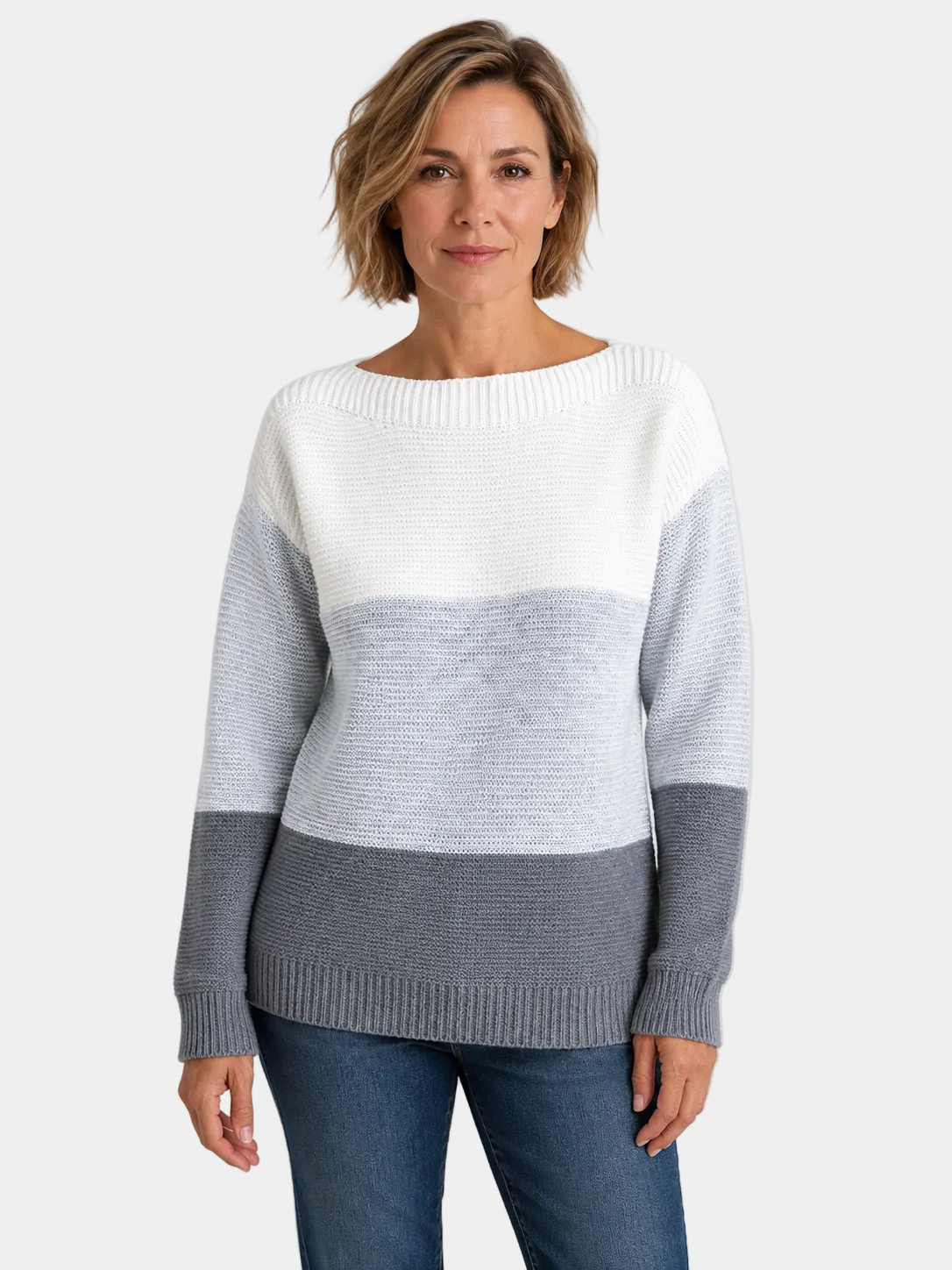 Serena | Pull Dégradé Doux avec Coupe Confortable
