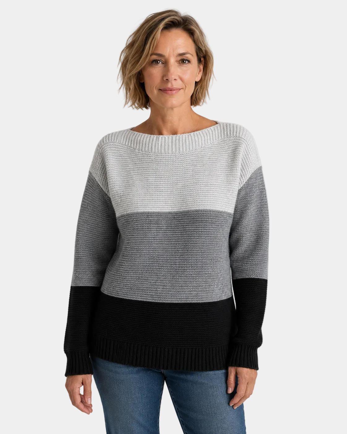 Serena | Pull Dégradé Doux avec Coupe Confortable