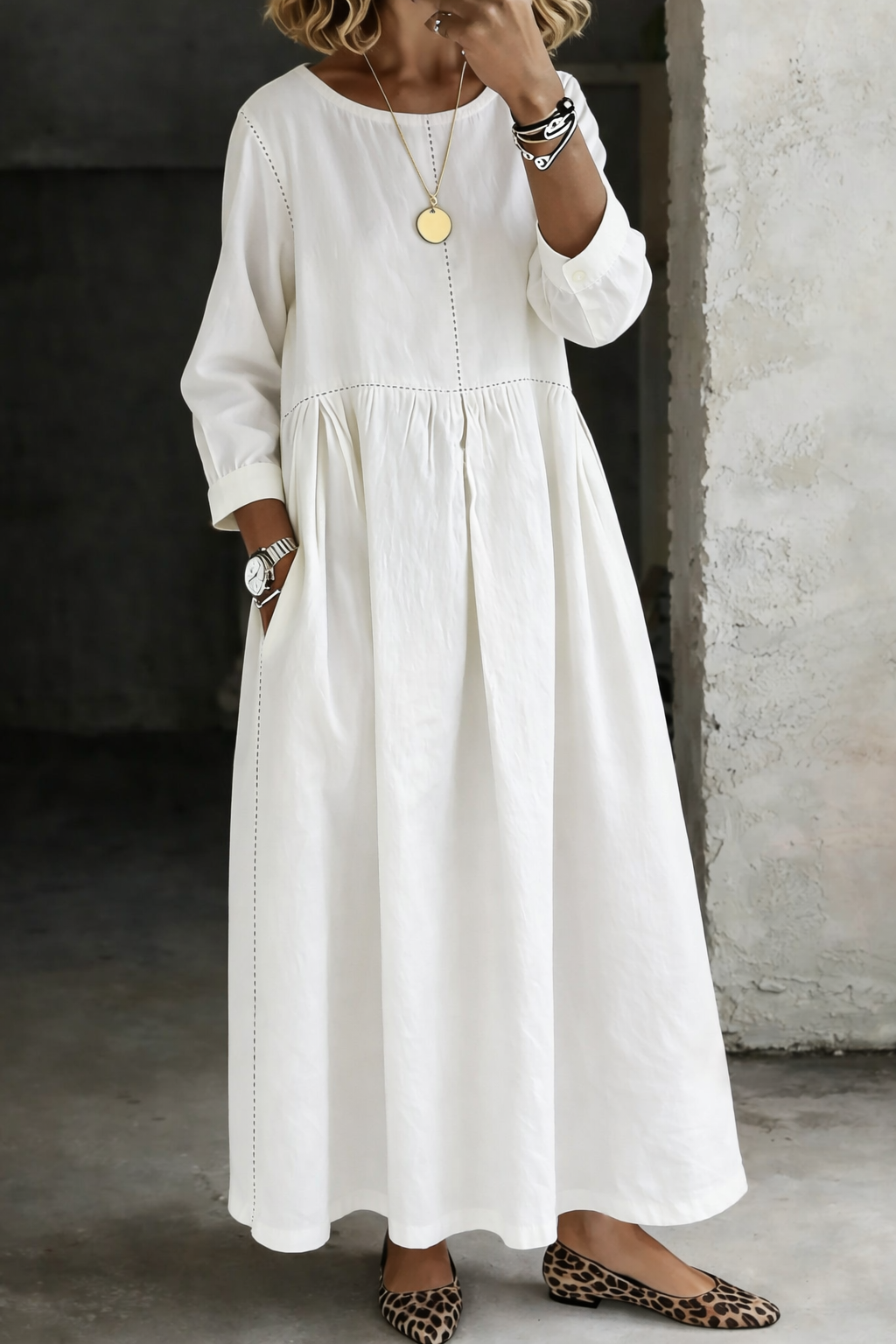 Zephyrelle | Robe Longue Vintage en Jean