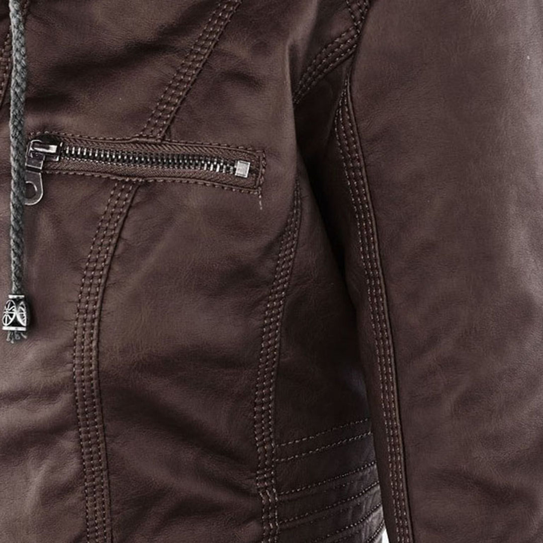 Callista | Veste Motard à Capuche
