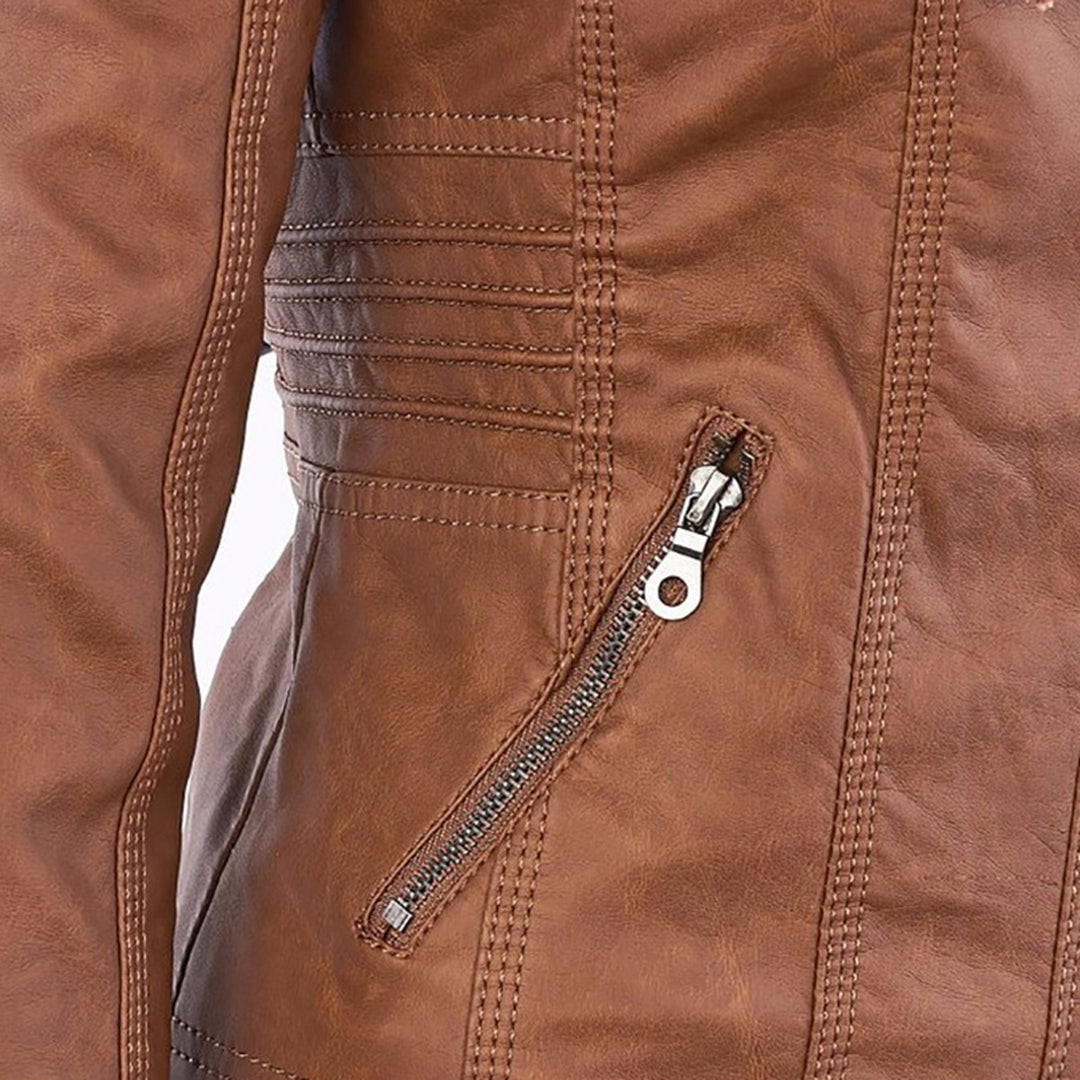 Callista | Veste Motard à Capuche
