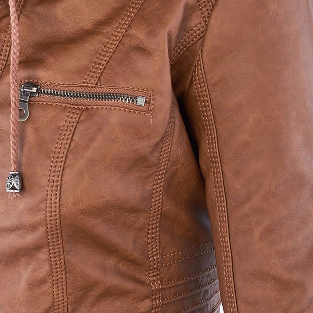 Callista | Veste Motard à Capuche
