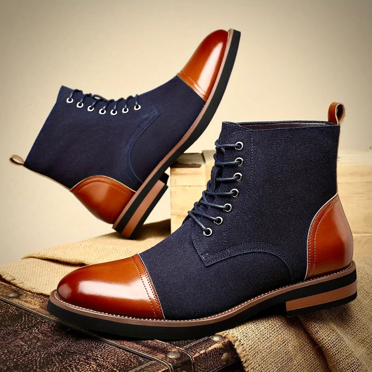 Oliver | Bottines Oxford en Cuir