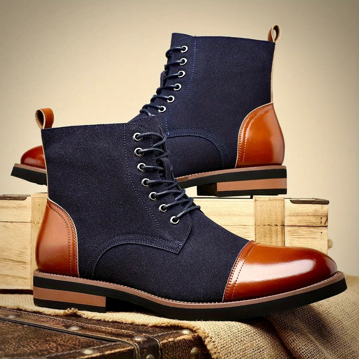 Oliver | Bottines Oxford en Cuir