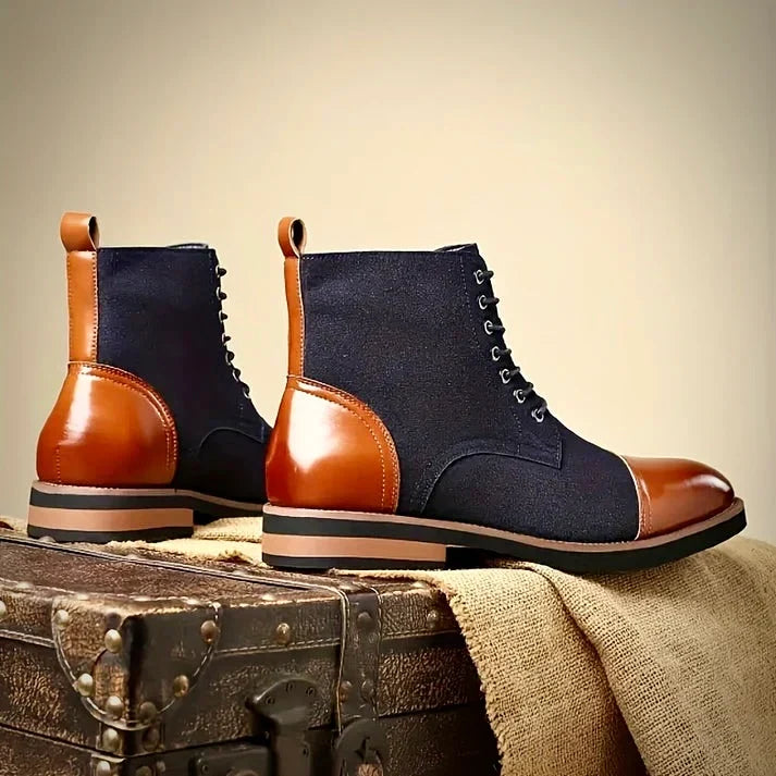 Oliver | Bottines Oxford en Cuir
