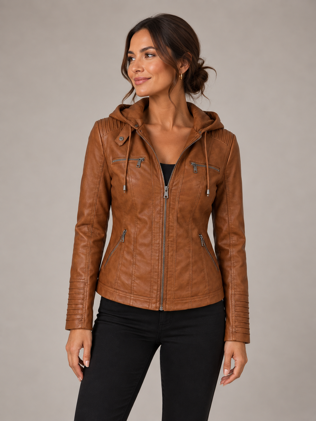 Nella | Veste en cuir résistante et élégante