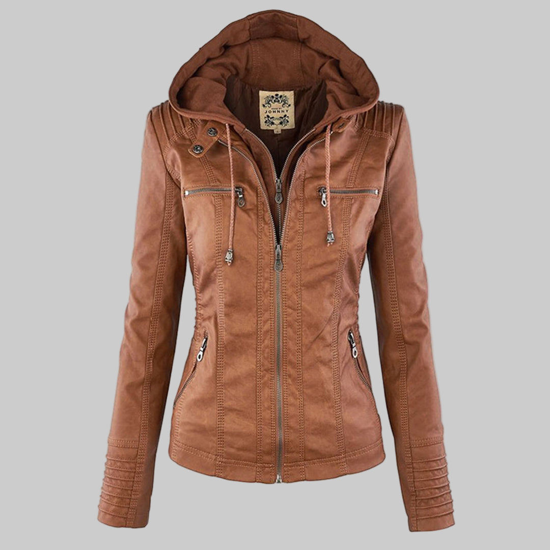 Callista | Veste Motard à Capuche