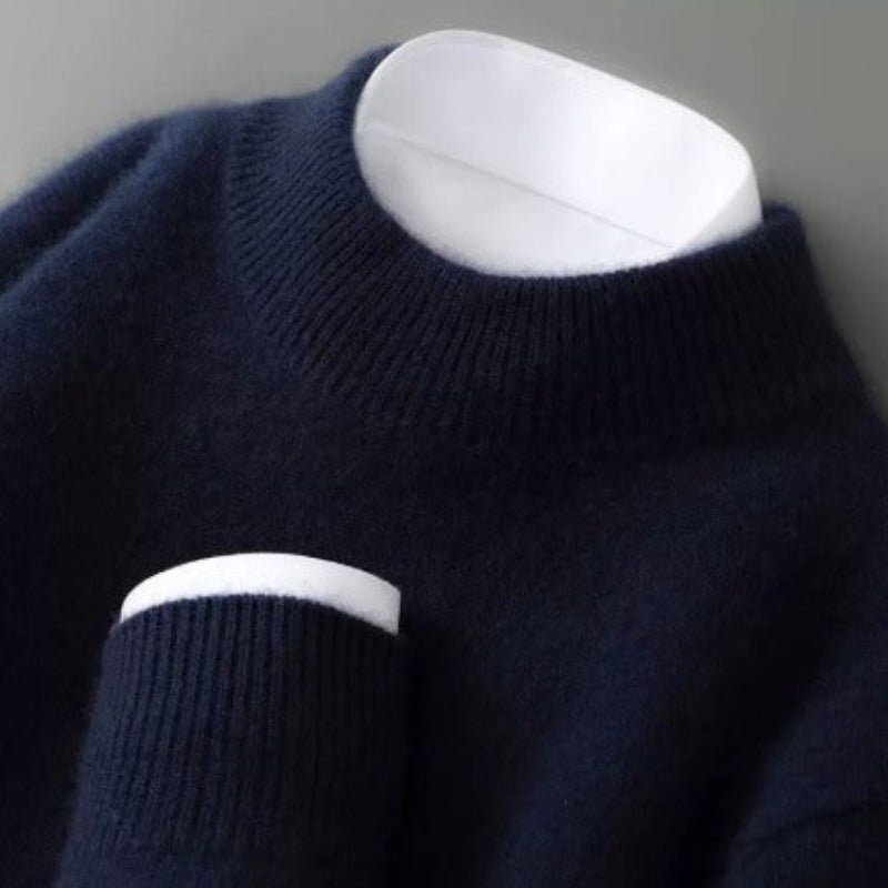 Bellamy | Pull à Col Montant en Mélange de Cachemire