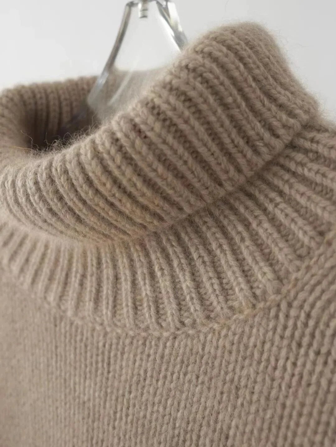 Amy | Pull Décontracté à Col Roulé