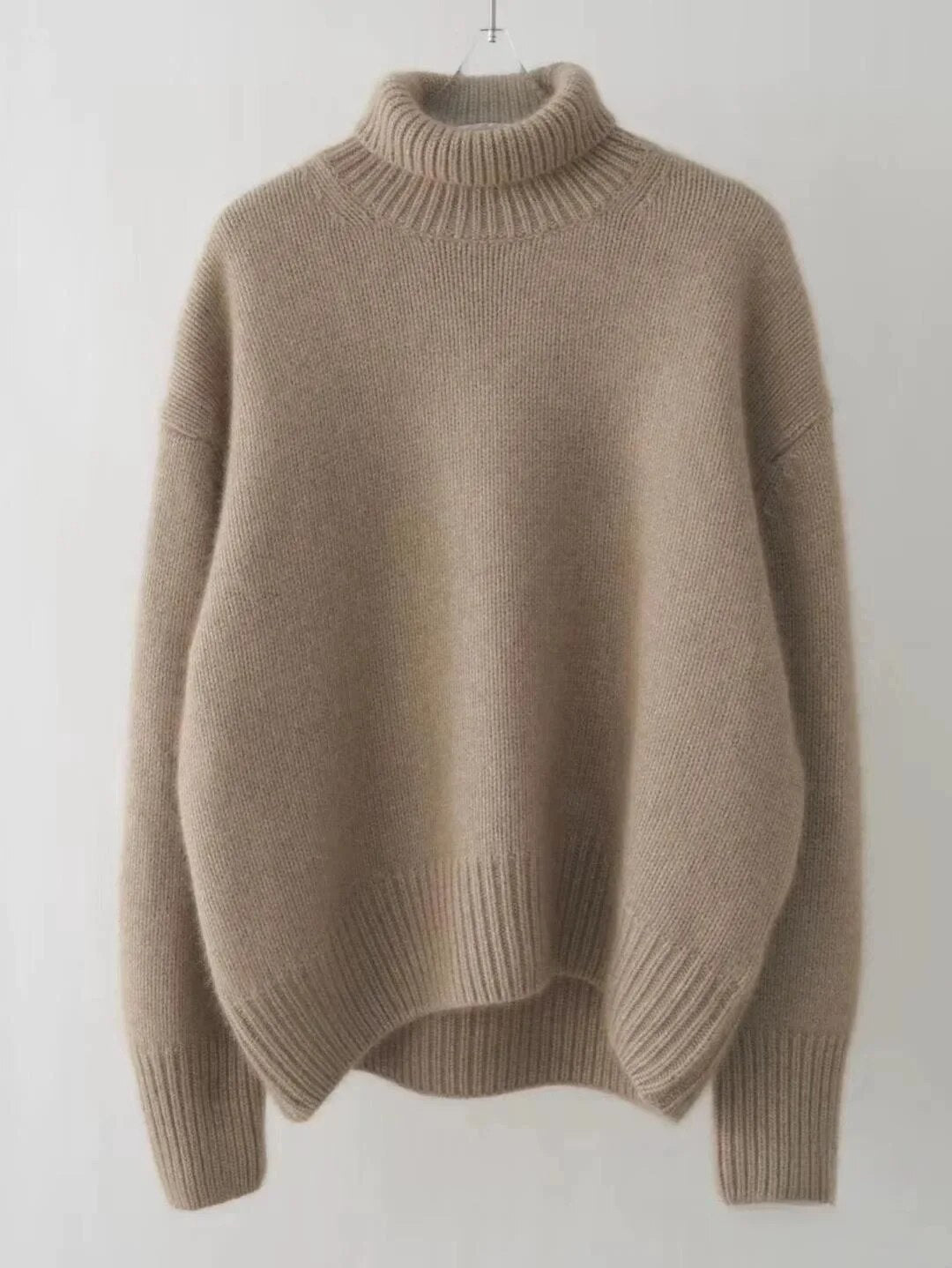 Amy | Pull Décontracté à Col Roulé