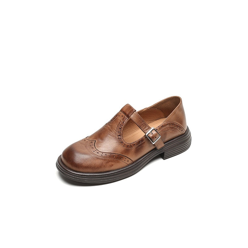 Verda | Ballerines Mary Jane en Cuir Végan
