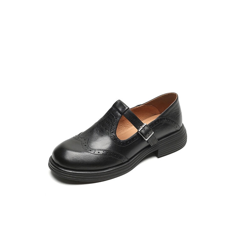 Verda | Ballerines Mary Jane en Cuir Végan