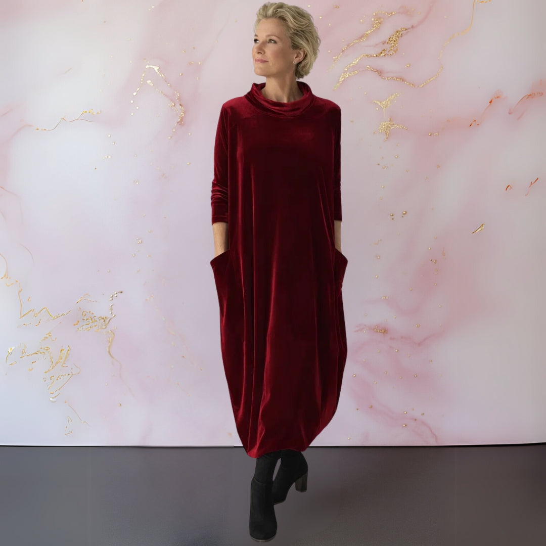 Eilene | Robe Maxi en Velours