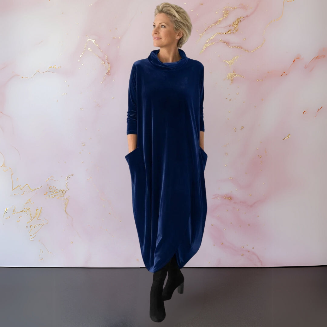 Eilene | Robe Maxi en Velours